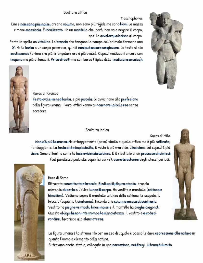 artegreca
Periodizazzione riflette l'evoluzione dell'arte (periodo arcaico-periodo classico-ellenistico). Il momento "clue" è stato
il perio