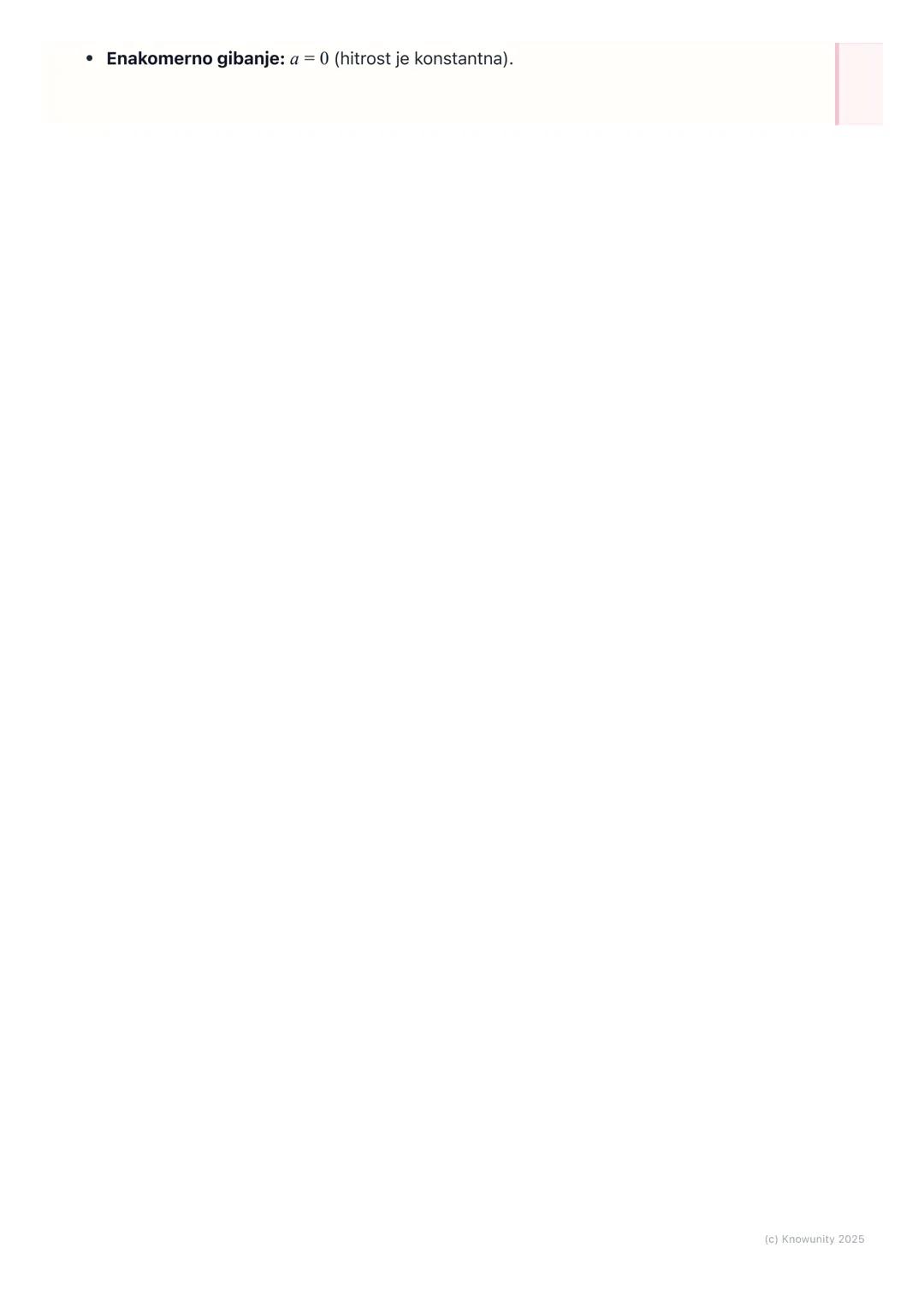 ## 2.2. Pot, premik, hitrost in
pospešek

Uvod v osnovne kinematične količine

Kinematika je del fizike, ki opisuje gibanje teles, ne da bi 