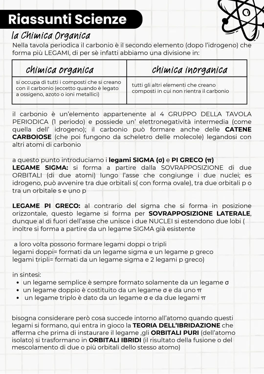 Legami Sigma e Pi Greco: Formazione e Geometria