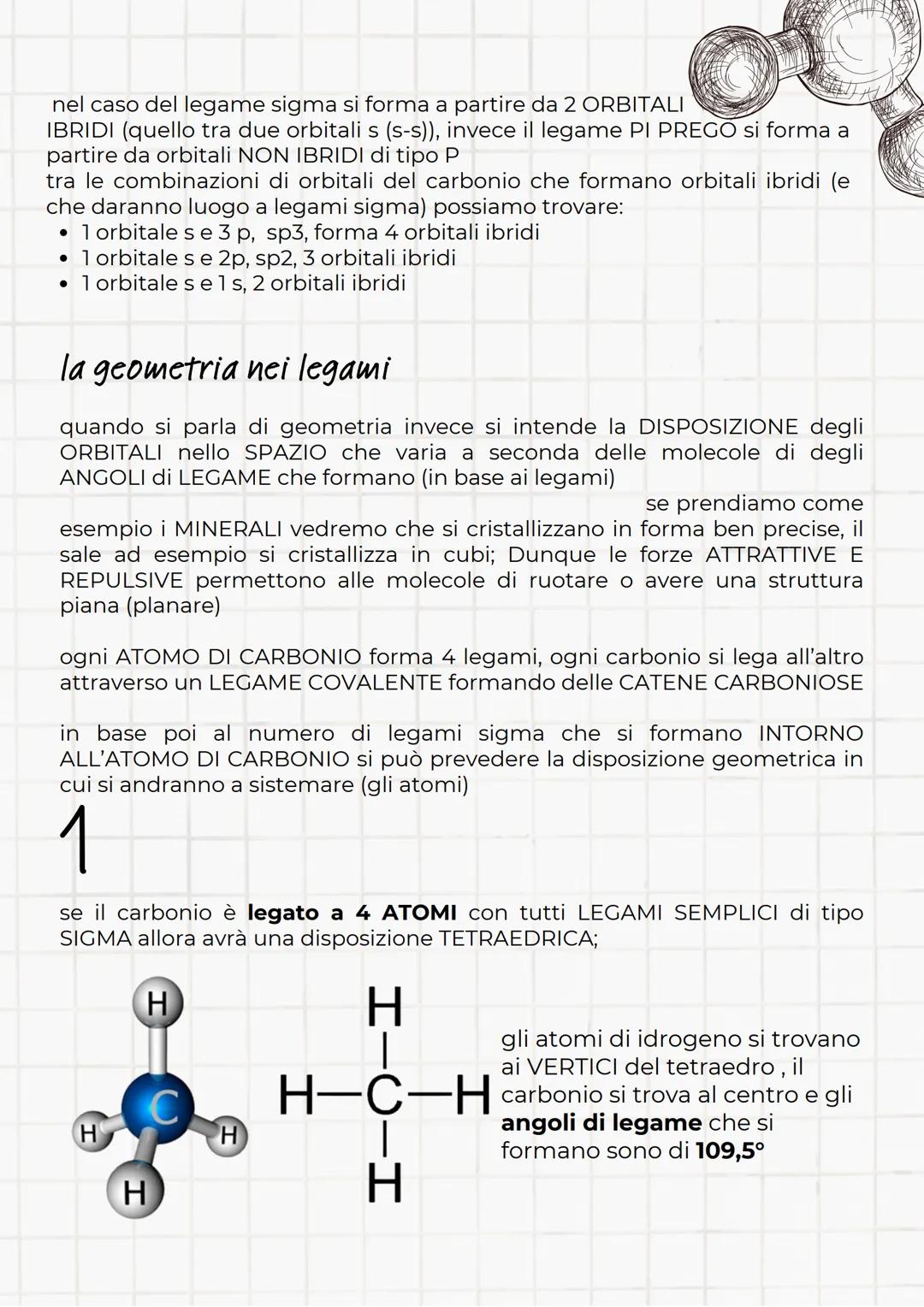 Riassunti Scienze
O
la Chimica Organica
Nella tavola periodica il carbonio è il secondo elemento (dopo l'idrogeno) che
forma più LEGAMI, di 