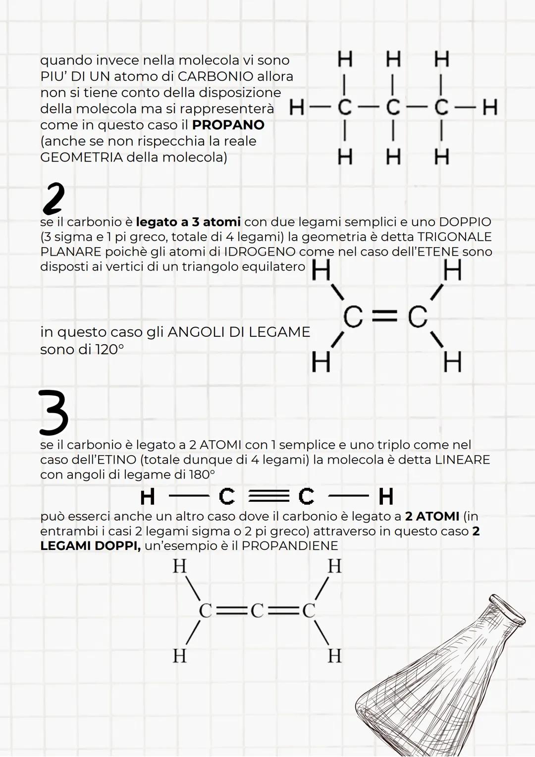 Riassunti Scienze
O
la Chimica Organica
Nella tavola periodica il carbonio è il secondo elemento (dopo l'idrogeno) che
forma più LEGAMI, di 