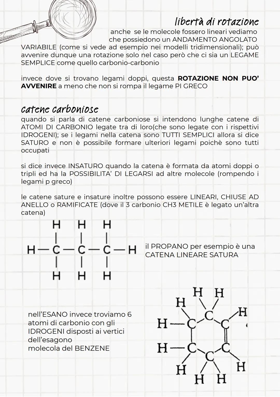 Riassunti Scienze
O
la Chimica Organica
Nella tavola periodica il carbonio è il secondo elemento (dopo l'idrogeno) che
forma più LEGAMI, di 