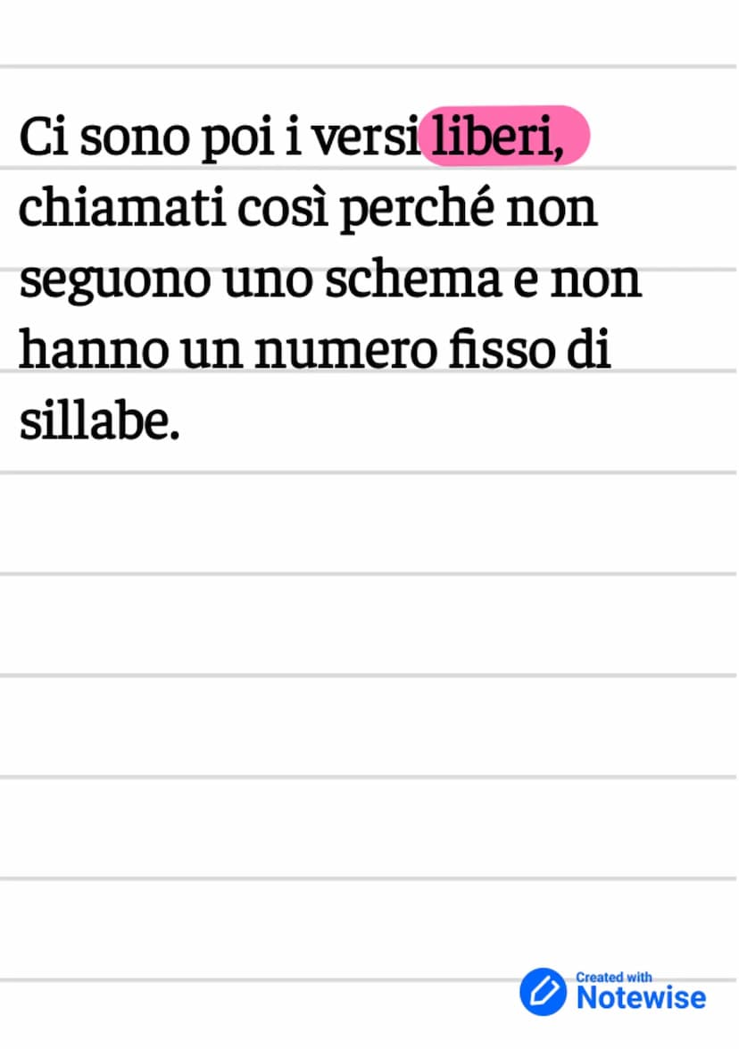Il testo poetico
La poesia è un particolare tipo
di testo in cui il poeta esprime
in versi i propri sentimenti, le
proprie emozioni, i propr