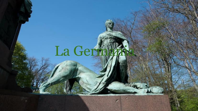La regione Germanical
Germania - Svizzera - Austria Indicazioni operative
Osserva le carte proposte e per ognuna di esse scrivi le caratteri