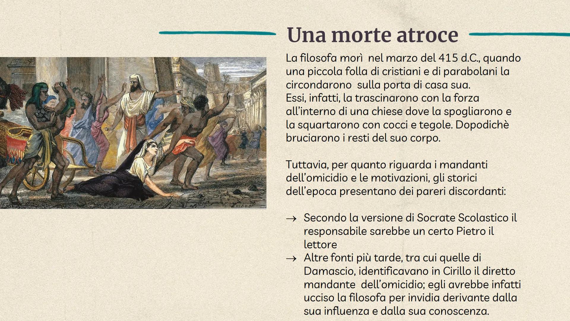 Ipazia di
Alessandria
Matematica, astronoma e
filosofa
typoz
نشته FORT TIKEX
ALEXANDRIA.
EXTER
XEFF
2342
Lidi
Biografia
→ Ipazia (in latino 