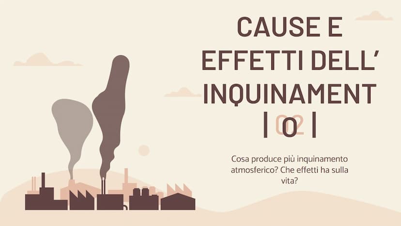 INQUINAMENTO
ATMOSFERICO
Effetto serra e
surriscaldamento globale ARGOMENTI TRATTATI
| 01 |
INQUINAMENTO
ATMOSFERICO
03
EFFETTO SERRA
| 02 |