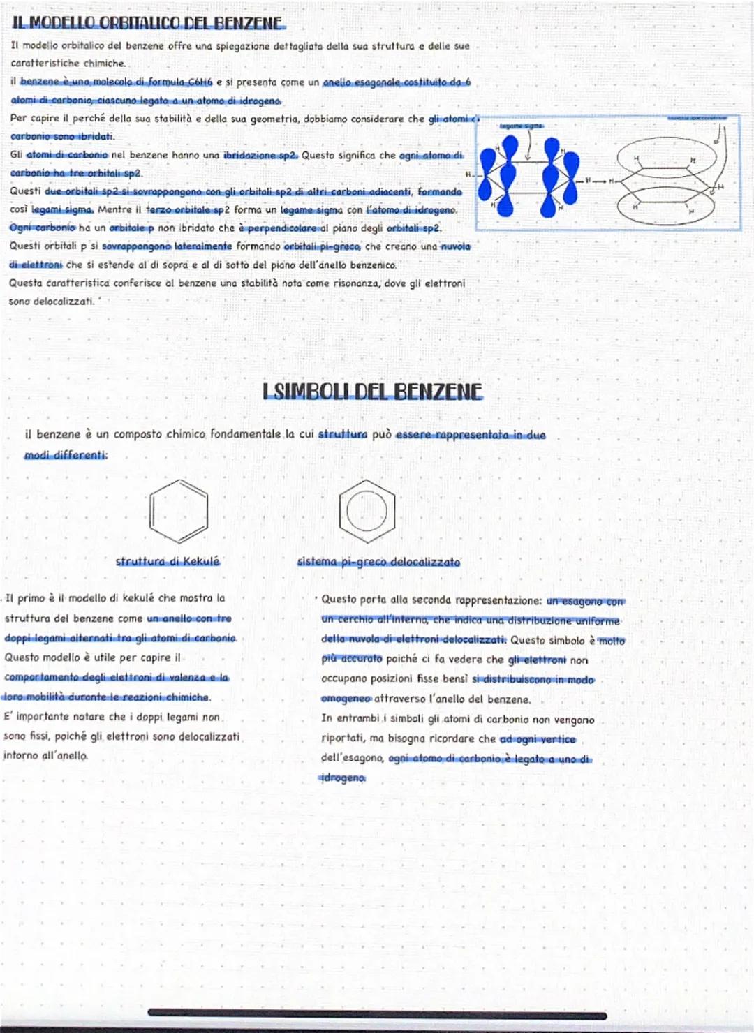 I COMPOSTI AROMATICI
OLENE
Il benzene è la principale molecola che costituisce gli aromatici;
vengono definiti aromatici non per il laro aro
