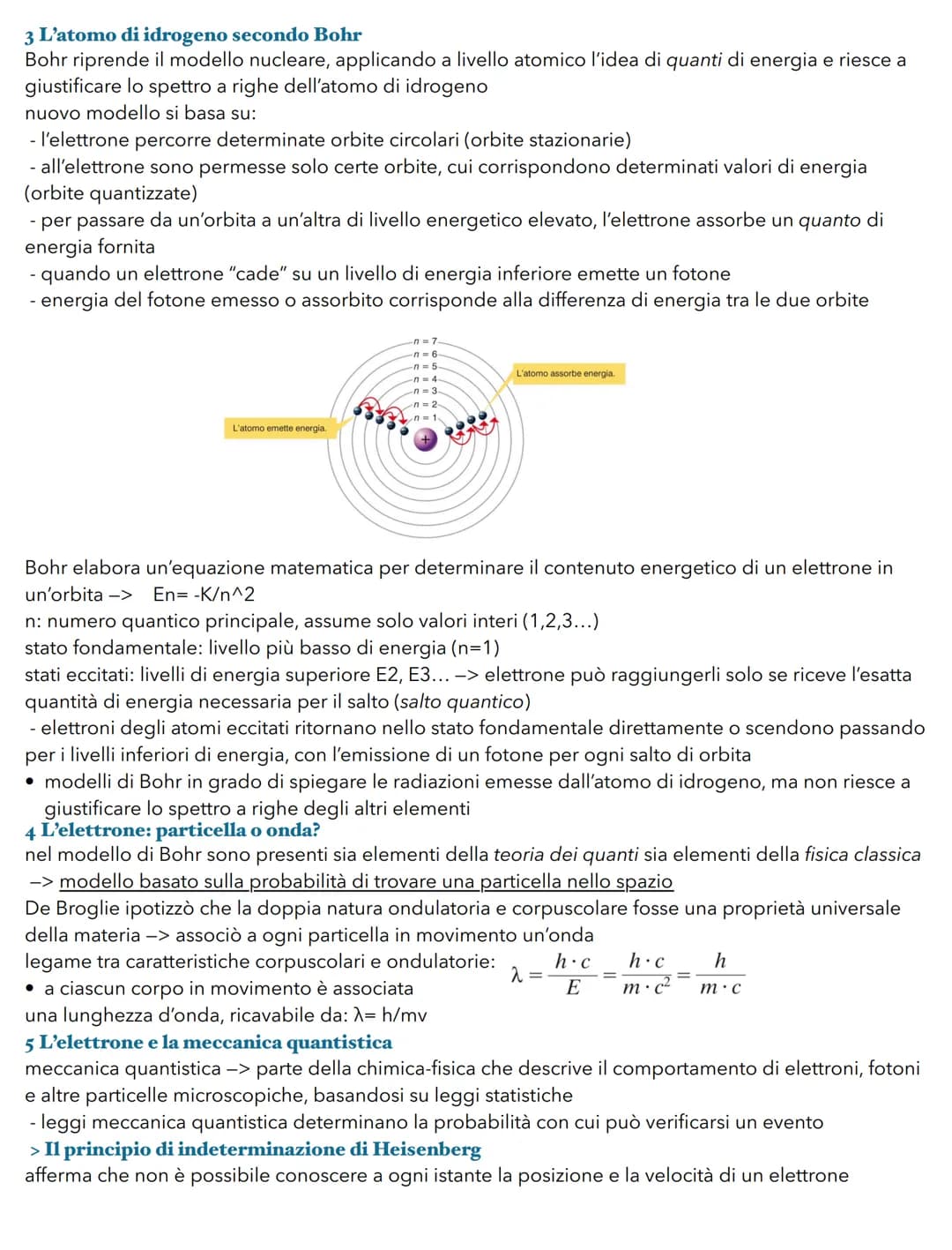 I. La doppia natura della luce
quello che sappiamo sulla struttura elettronica degli atomi viene dall'analisi della luce emessa o
assorbita 