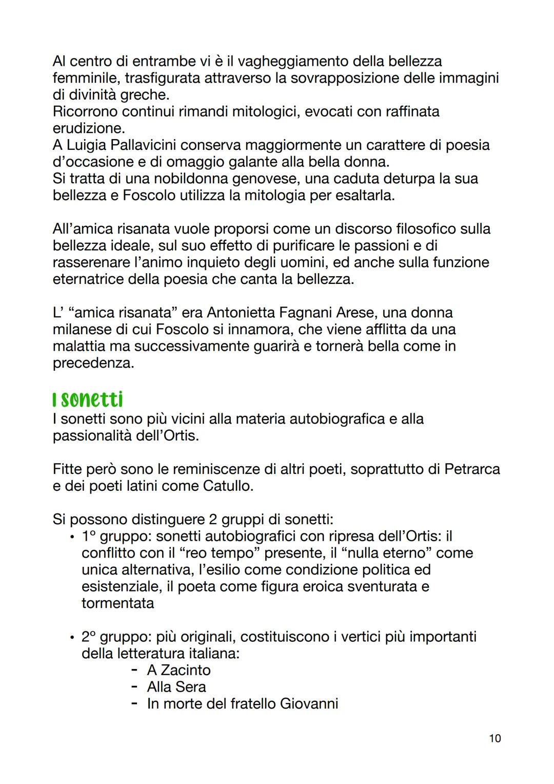 # Ugo Foscolo

La vita

Gli anni giovanili e La delusione napoleonica

Niccolò Foscolo (Ugo più tardi) nacque nel 1778 a Zante, una delle
is