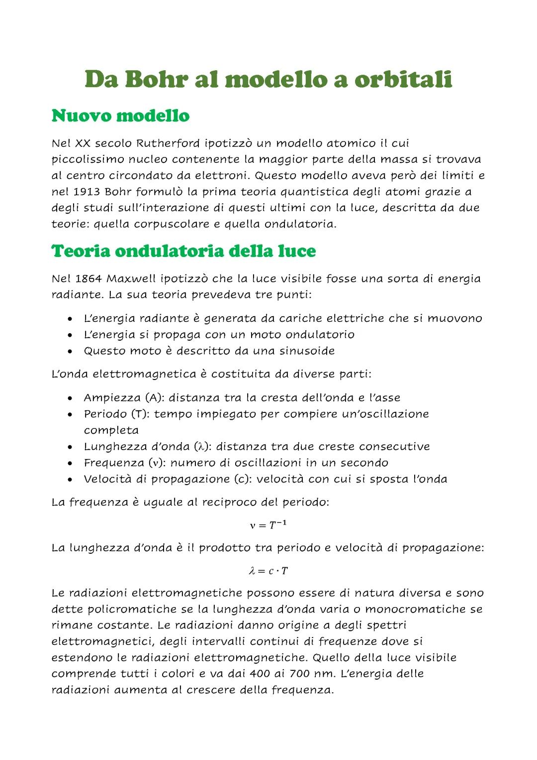 I Modelli Atomici: Principi e Teorie Fondamentali