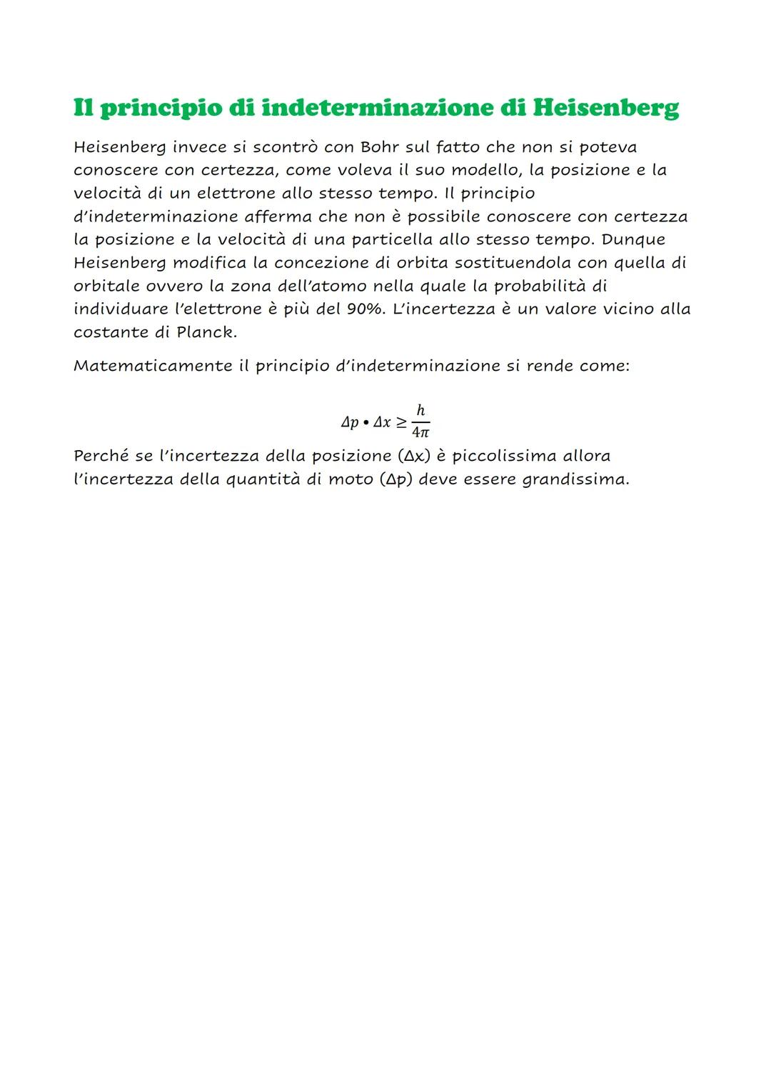 --- OCR Start ---
Da Bohr al modello a orbitali
Nuovo modello
Nel XX secolo Rutherford ipotizzò un modello atomico il cui
piccolissimo nucle