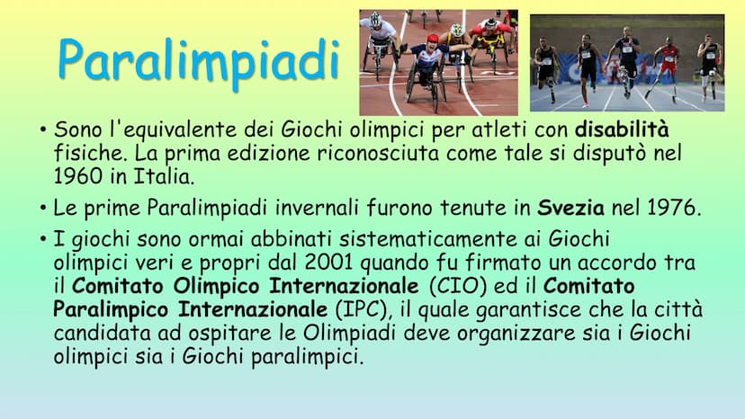 WAT OL
TENIDAD
ACCE
Pelowhonet
MAICA ●
●
COSA SONO?
Sono il complesso di competizioni sportive internazionali,
organizzate dal Comité intern