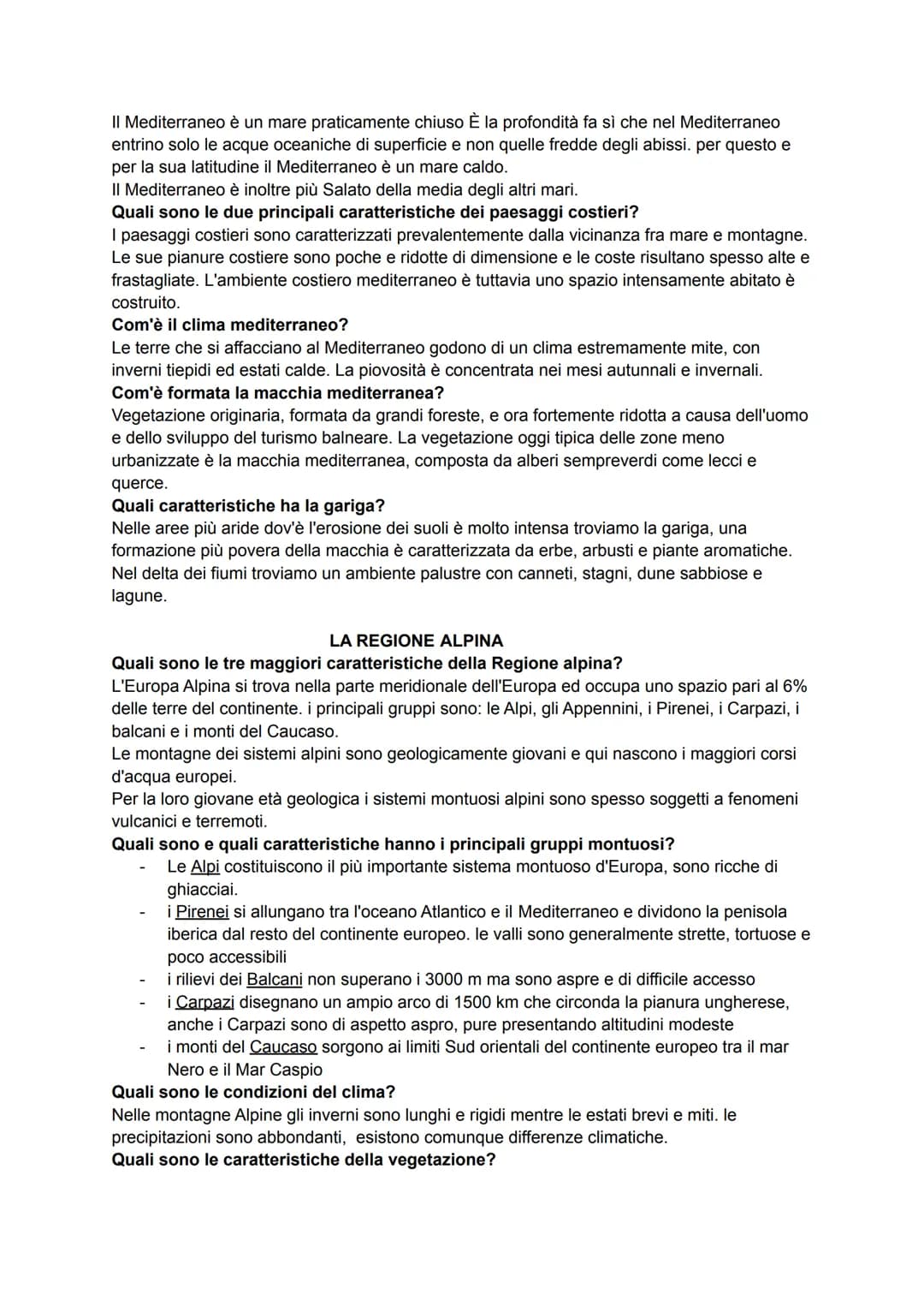 SCHEMA GEOGRAFIA PER VERIFICA
L'Europa è più piccolo continente della Terra dopo l'oceania, è interamente situato
nell'emisfero boreale.
Le 