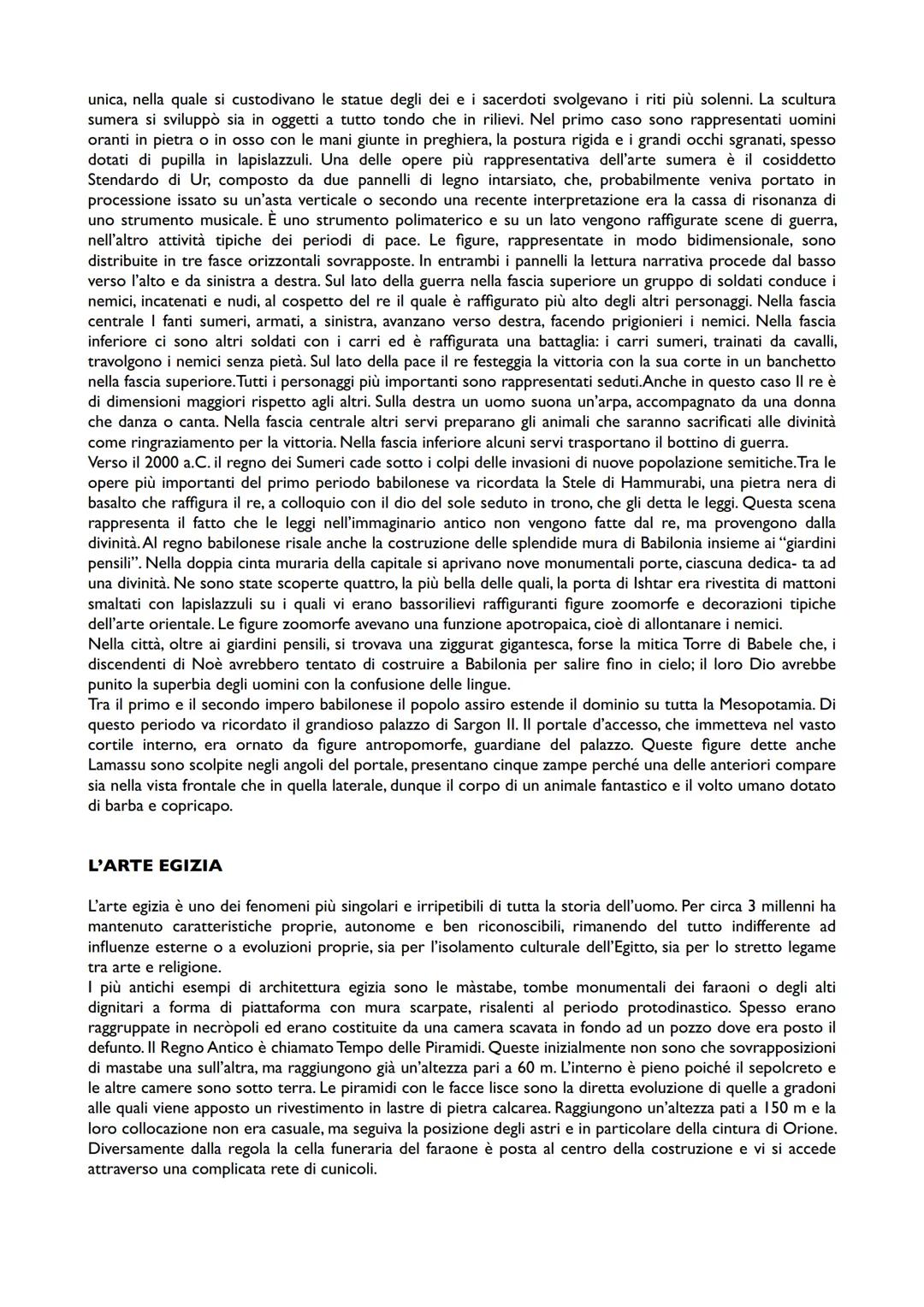 L'ARTE PREISTORICA
La Preistoria, termine che significa "prima della storia", va dalla comparsa dell'uomo sulla terra, 4,5 milioni di
anni f