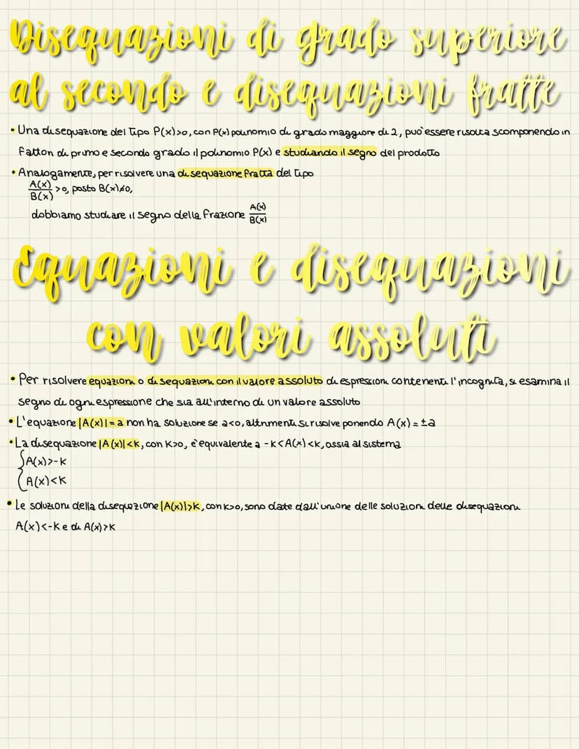 
<p>Le disequazioni di secondo grado si occupano della ricerca delle soluzioni per le disuguaglianze che presentano, tra gli elementi, delle