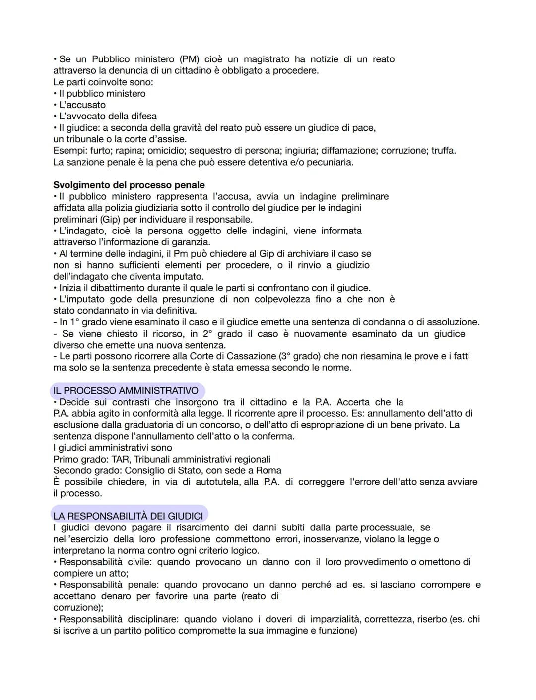 LA MAGISTRATURA
• Lo Stato esercita il potere giudiziario tramite la Magistratura.
• La Magistratura è costituita dall'insieme dei giudici o