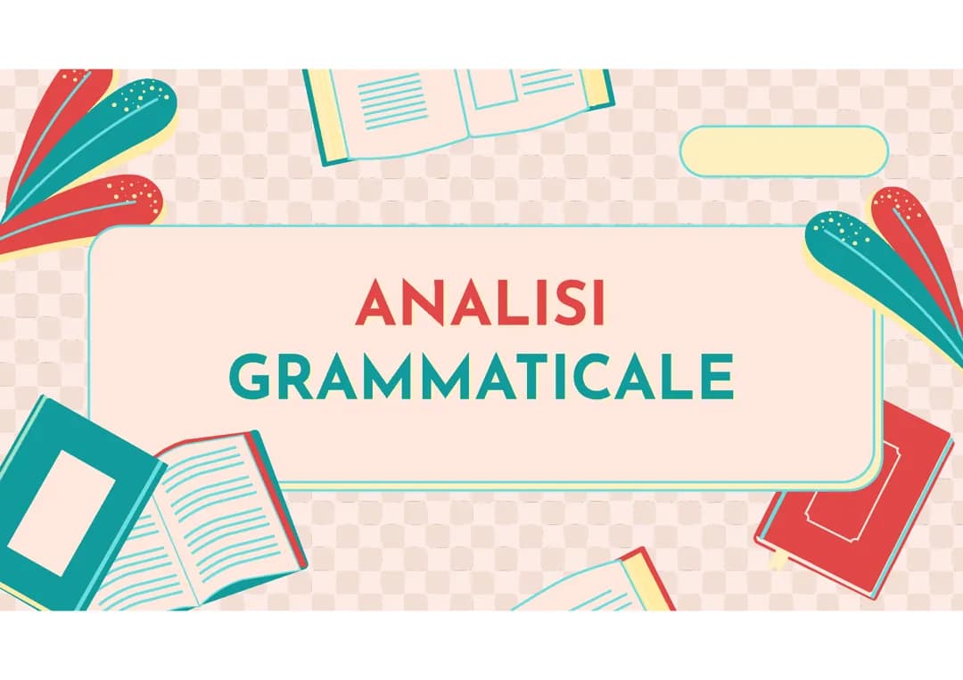 Analisi Grammaticale