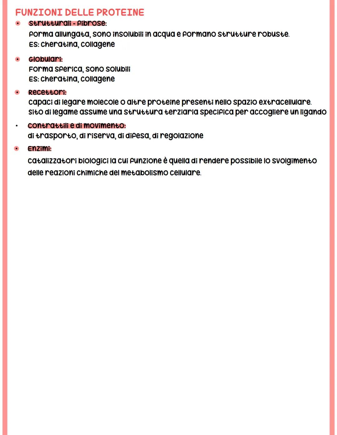 struttura
primaria
Lys
Lys
Gly
Gly
Leu
Val
Ala
His
PROTEINE
struttura
terziaria
struttura
secondaria
a-elica
residui amminoacidici
catena po