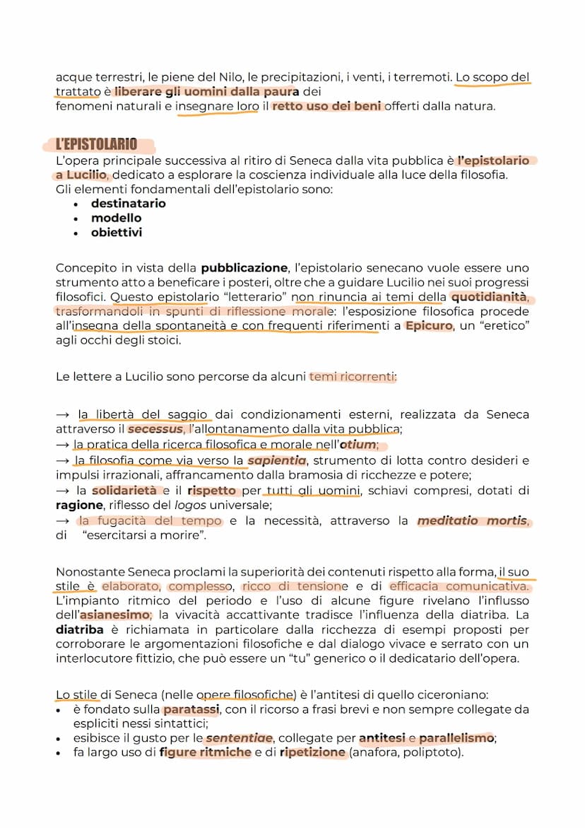 SENECA
Lucio Anneo Seneca nasce a Cordova probabilmente nel 4 d.c. da una ricca
famiglia provinciale. A Roma riceve la sua formazione retori