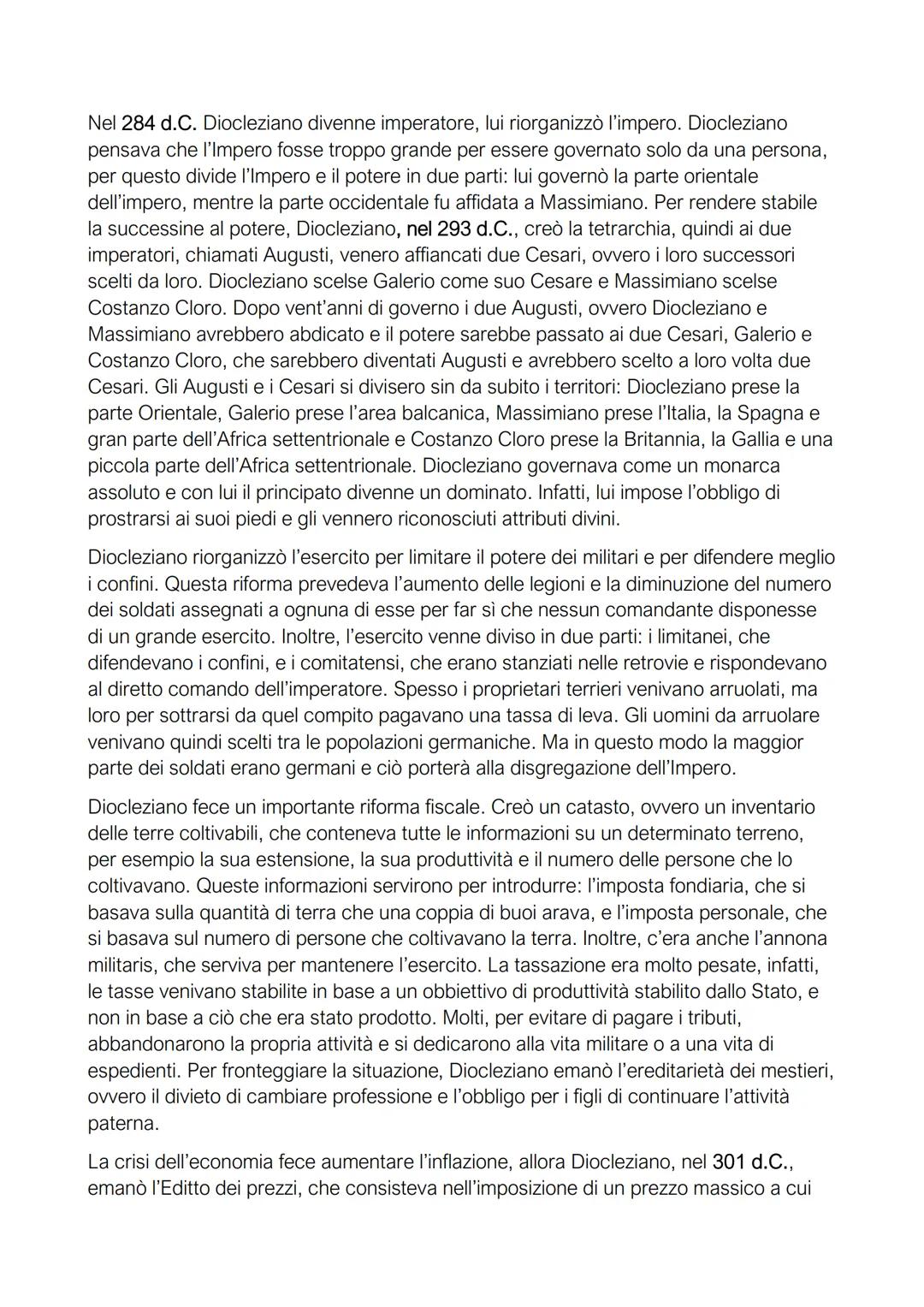 Dinastia giulio-claudia
Dopo Augusto, i romani erano convinti che fosse necessario affidare il potere ad un
principe in grado di garantire l