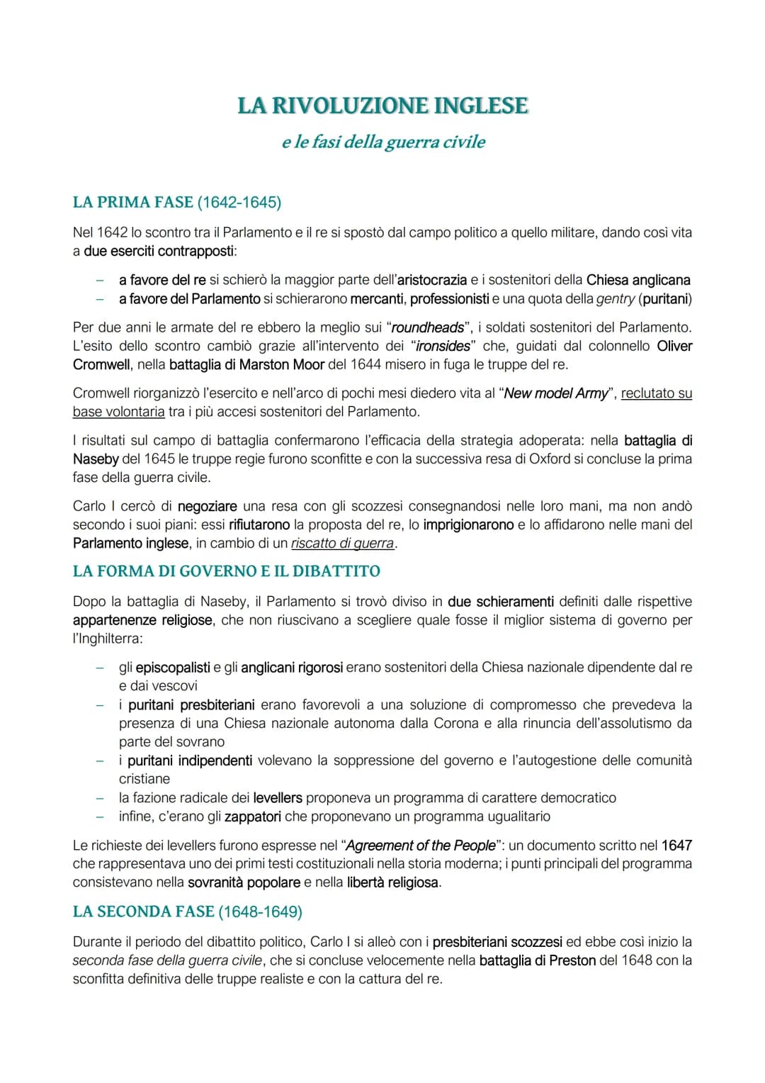 
<h2 id="societ">SOCIETÀ</h2>
<p>Nel XVII secolo la società inglese era simile a una piramide con una base molto larga: al vertice si trovav