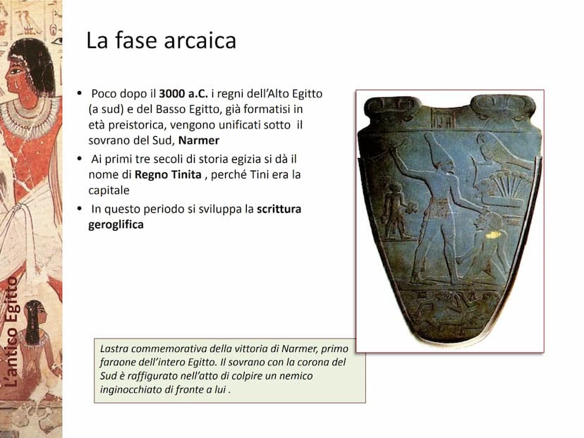 S VAMO
L'antico Egitto
ANA SA L'antico Egitto
L'Egitto dono del Nilo
rivoluzione neolitica attorno al 4500 a.C.
L
rapido aumento della popol