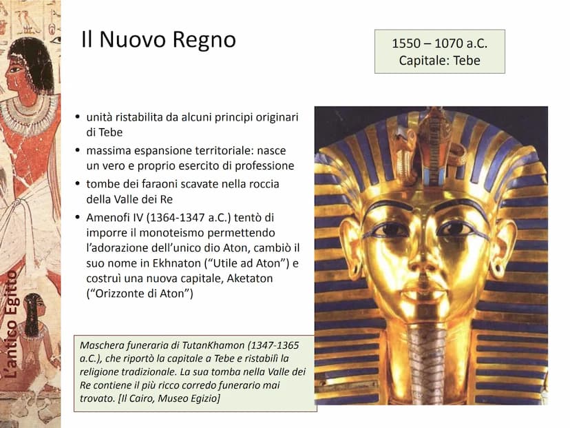 S VAMO
L'antico Egitto
ANA SA L'antico Egitto
L'Egitto dono del Nilo
rivoluzione neolitica attorno al 4500 a.C.
L
rapido aumento della popol