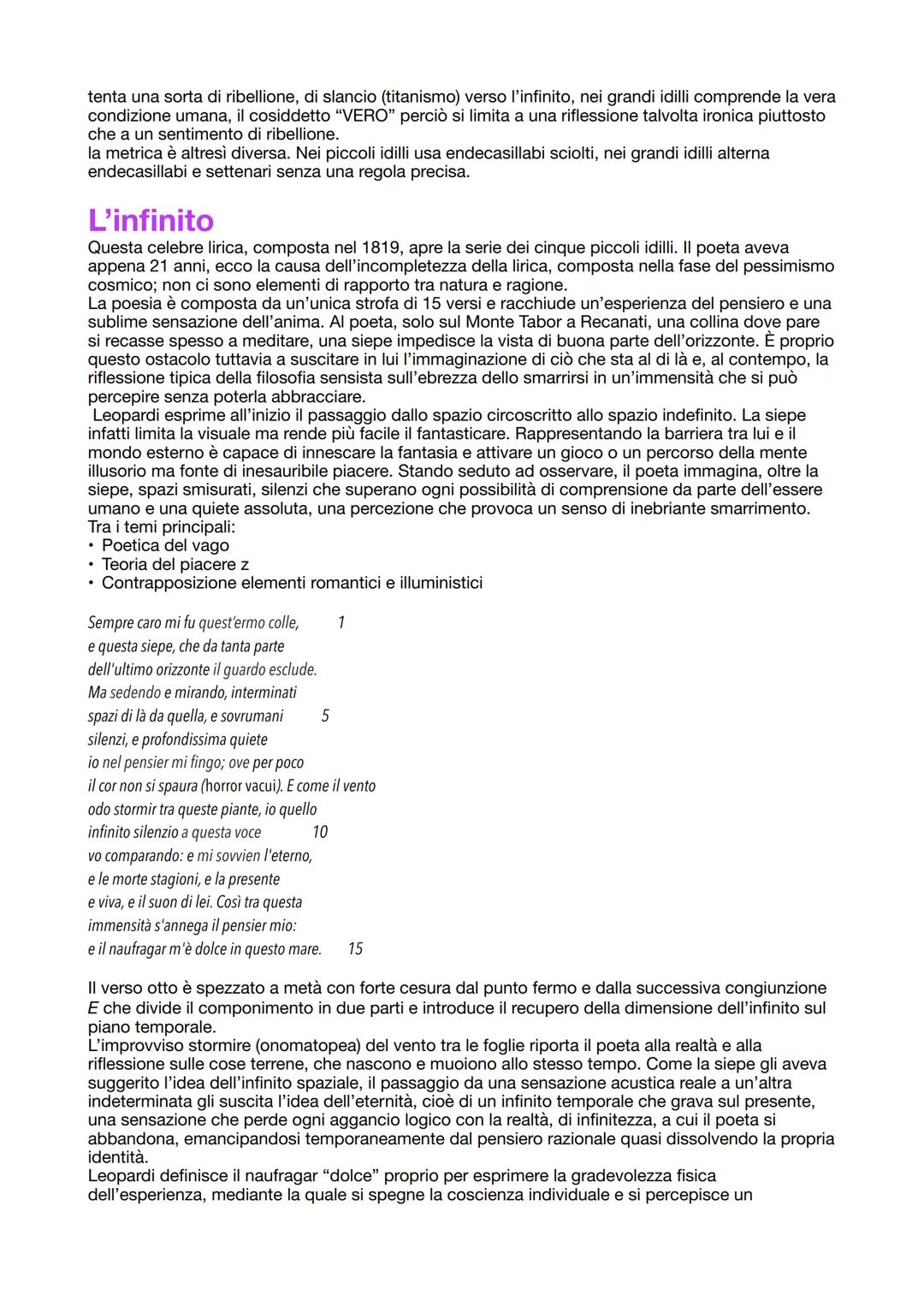 Giacomo Leopardi
Giacomo Leopardi è uno dei più celebri letterati italiani che, seppur vissuto a cavallo tra il 700' e
l'800' riesce comunqu