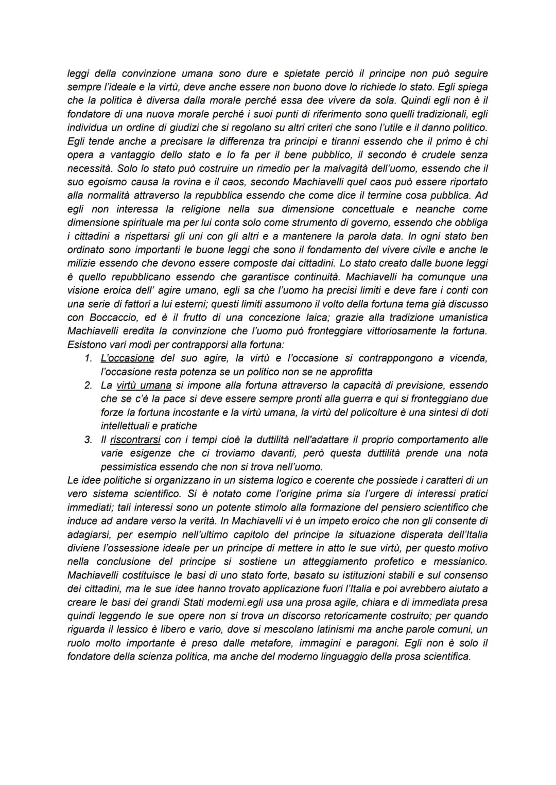 VITA
Niccolò Machiavelli nacque a Firenze da una nobile famiglia, si dedicò agli studi umanistici
basata sui classici latini, nel 1498 conco