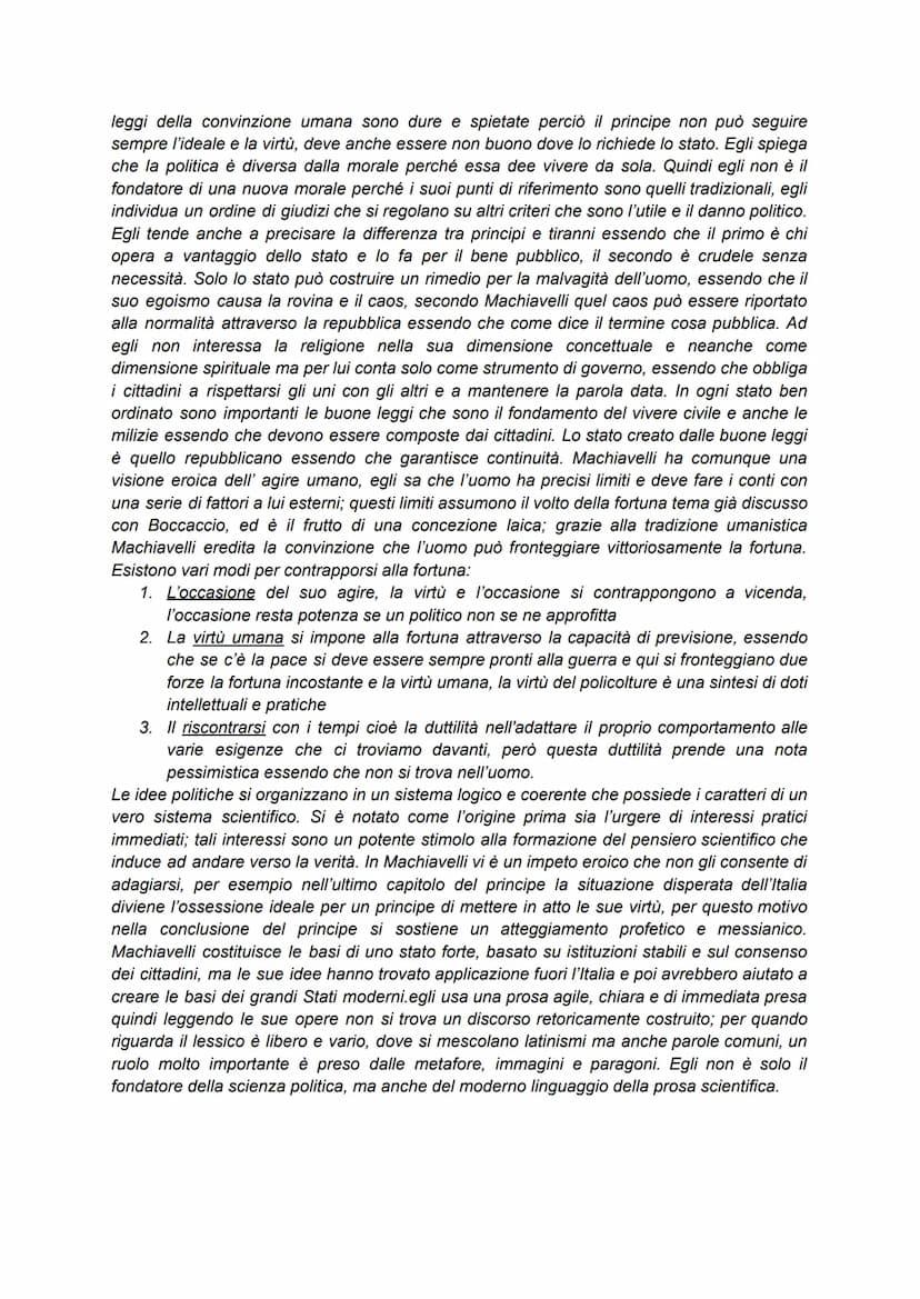 VITA
Niccolò Machiavelli nacque a Firenze da una nobile famiglia, si dedicò agli studi umanistici
basata sui classici latini, nel 1498 conco