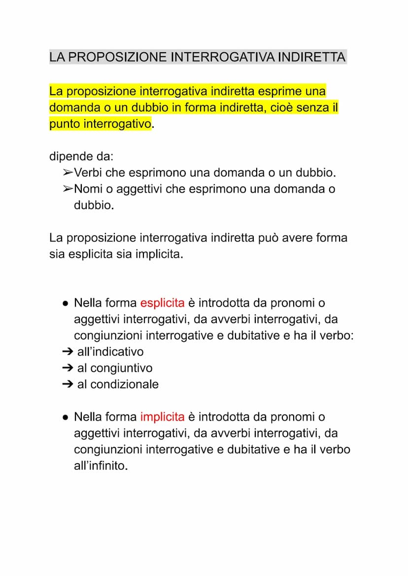 IL PERIODO O FRASE COMPLESSA
CHE COS'E IL PERIODO O FRASE COMPLESSA
Il periodo o frase complessa è caratterizzato dalla
presenza di due o pi