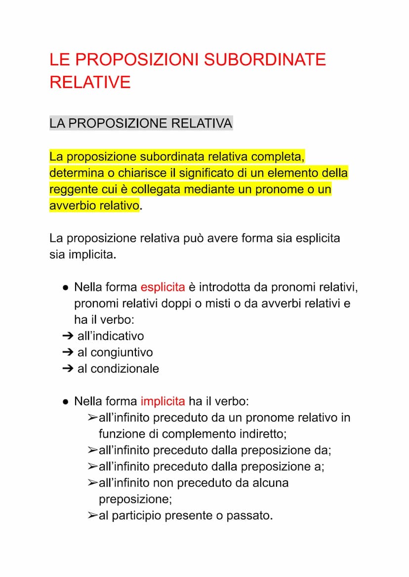 IL PERIODO O FRASE COMPLESSA
CHE COS'E IL PERIODO O FRASE COMPLESSA
Il periodo o frase complessa è caratterizzato dalla
presenza di due o pi