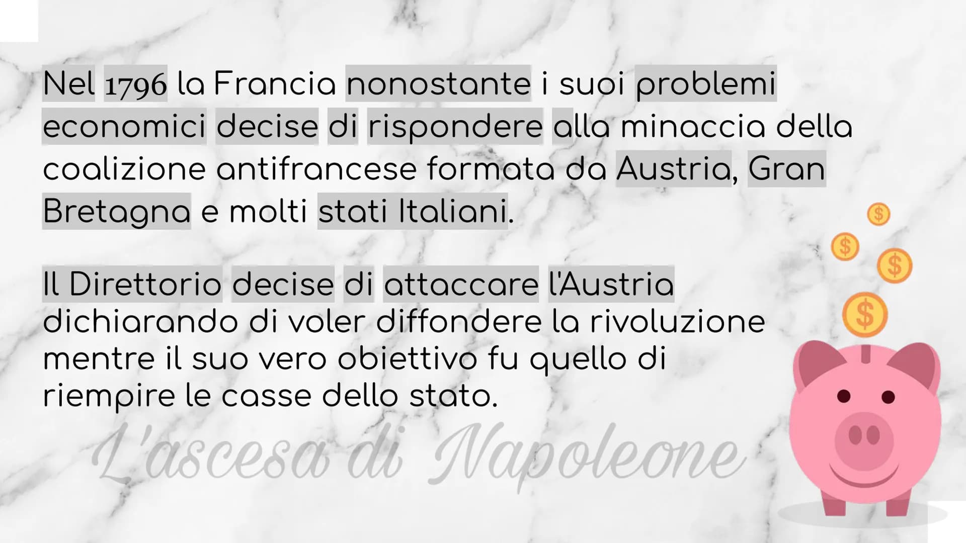 Napoleone Bonaparte
"Morire non significa nulla, ma vivere sconfitti e senza
gloria significa morire ogni giorno."
Cit:Napoleone Bonaparte
3