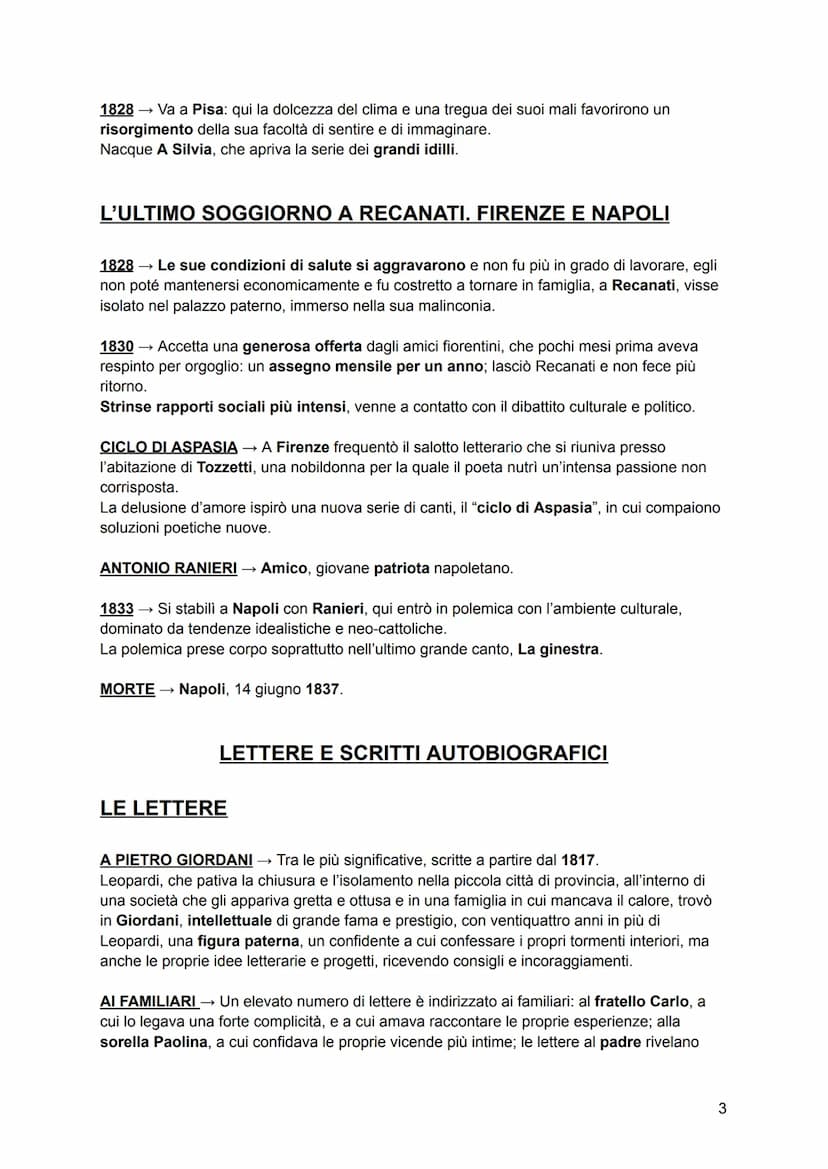 GIACOMO LEOPARDI
LA VITA
L'INFANZIA, L'ADOLESCENZA
E GLI STUDI
GIACOMO LEOPARDI → Nasce il 29
giugno 1798 a Recanati, nelle Marche,
primogen
