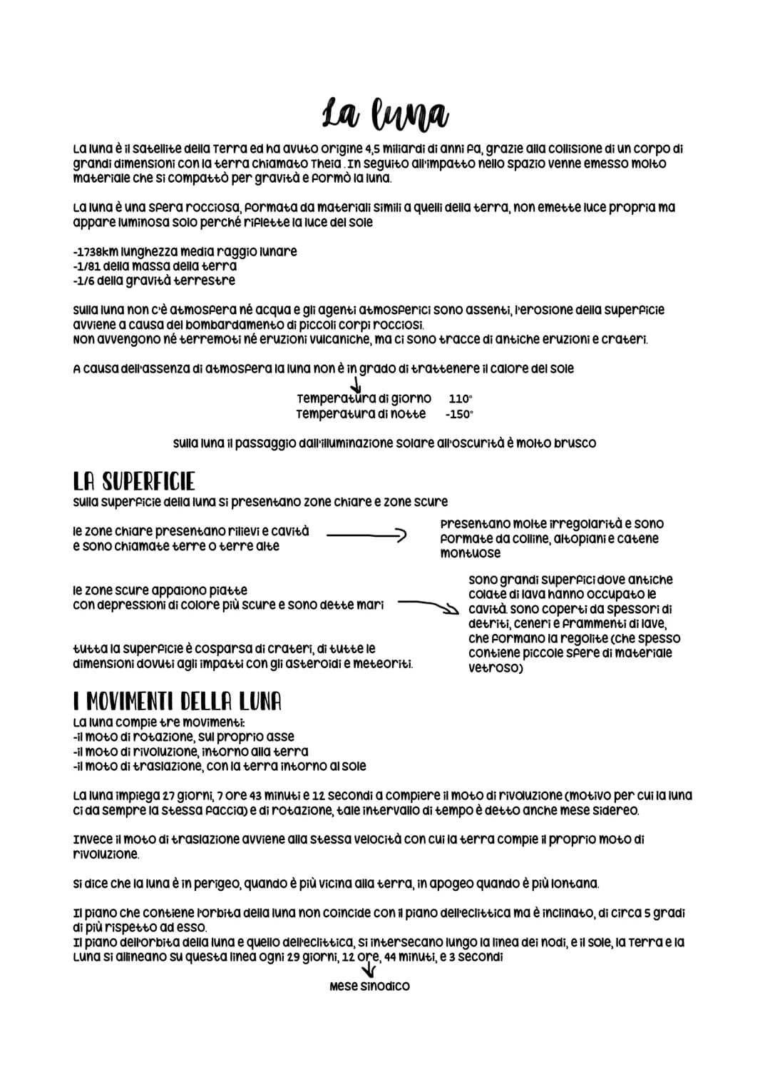 Il moto di rivoluzione terrestre
La terra percorre annualmente un'orbita intorno al sole, in senso antiorario chiamato
moto di rivoluzione.
