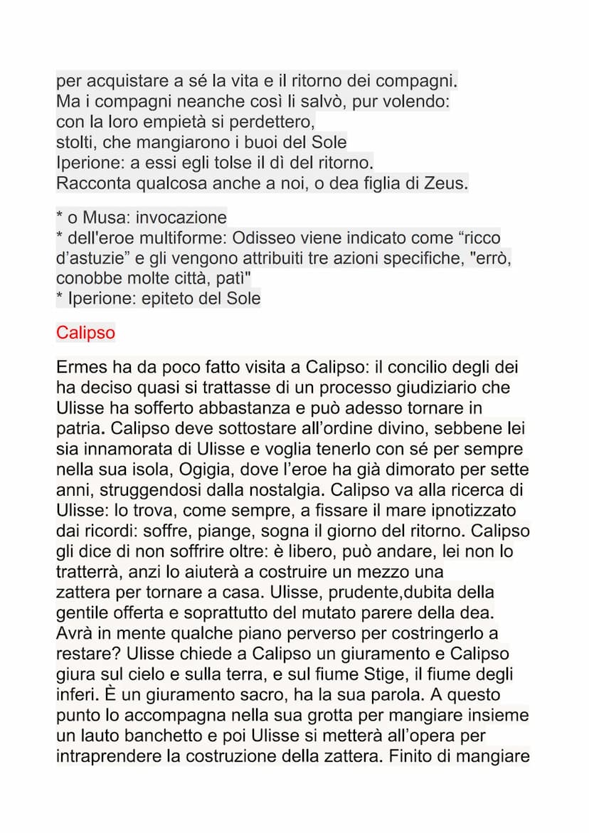 ODISSEA
L'autore
Ancora oggi le opere dell'lliade e dell'Odissea vengano
attribuite ad Omero, gli studiosi hanno detto che è una cosa
non ve