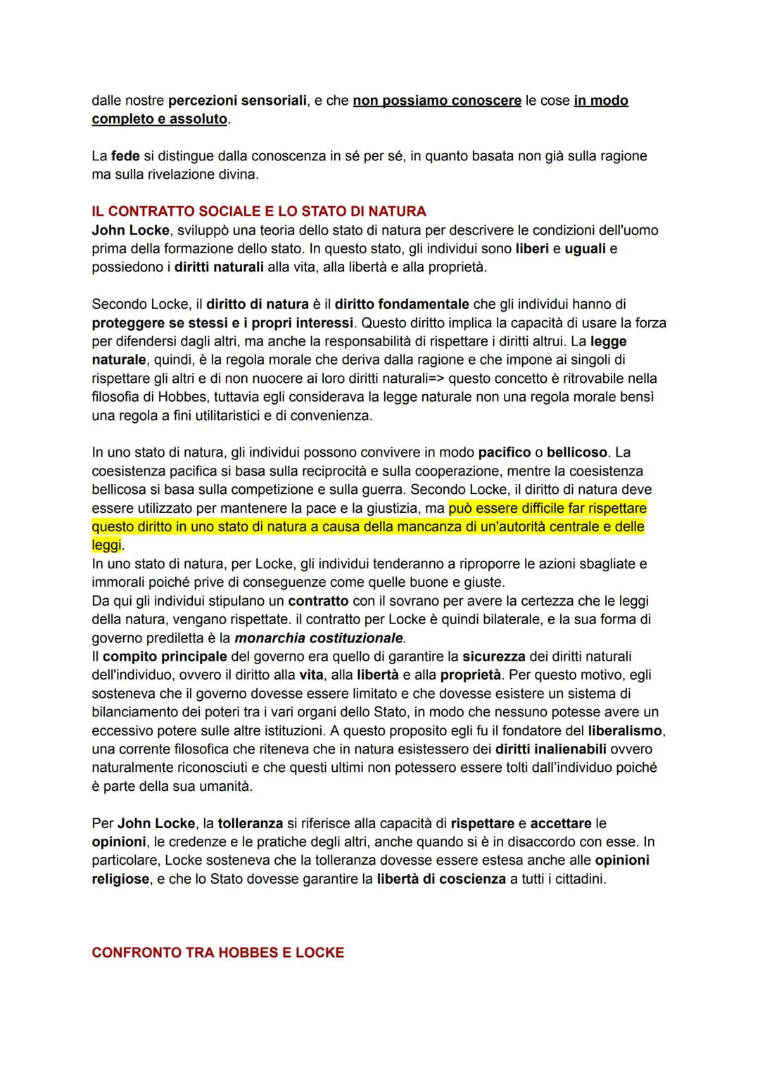 THOMAS HOBBES
Thomas Hobbes, filosofo inglese del XVII secolo, fu un rappresentante del materialismo
meccanicistico, una teoria che sostiene