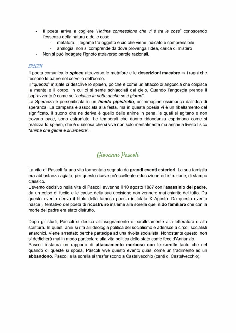 Decadentismo
Il decadentismo è un movimento artistico-letterario sviluppatosi in Francia e poi diffusosi nel
resto d'Europa tra la fine dell