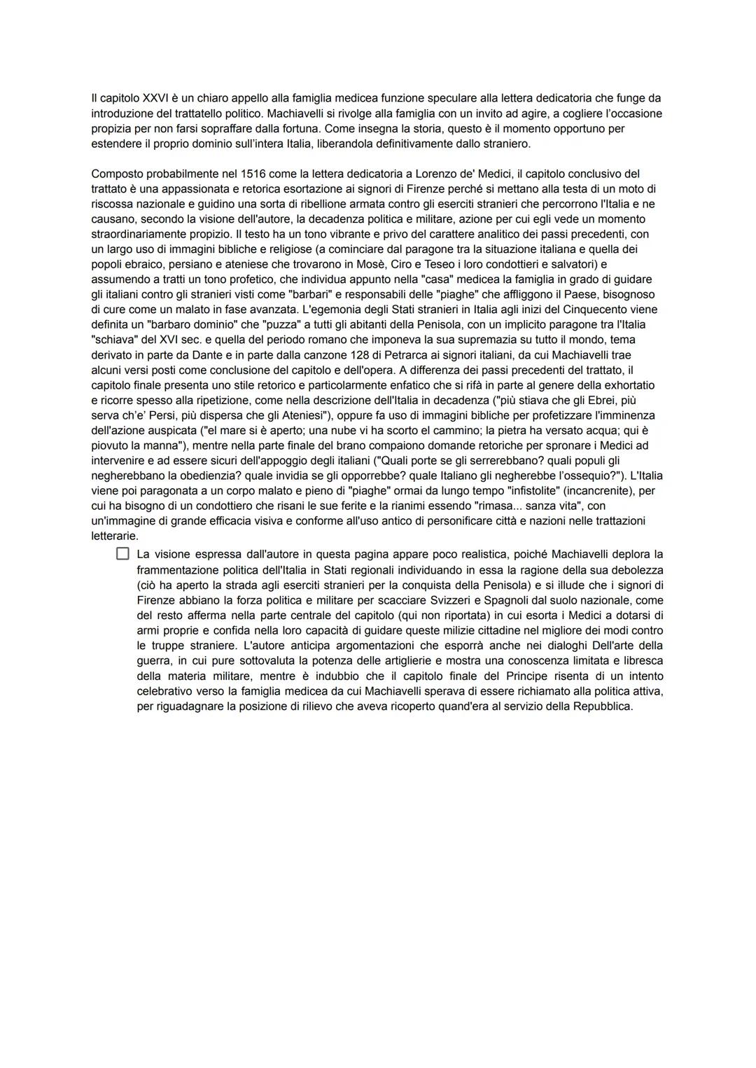 Temi testi del Principe
T3 "Il sommario dell'opera" capitolo I II Principe:
Nel primo brevissimo capitolo del trattato Machiavelli enuncia i