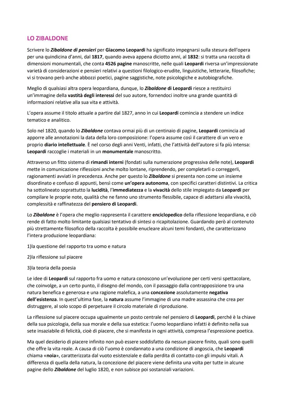 GIACOMO LEOPARDI
VITA
Giacomo Leopardi nacque il 29 giugno 1798 a Recanati, un piccolo borgo delle Marche, da Monaldo
Leopardi e Adelaide An