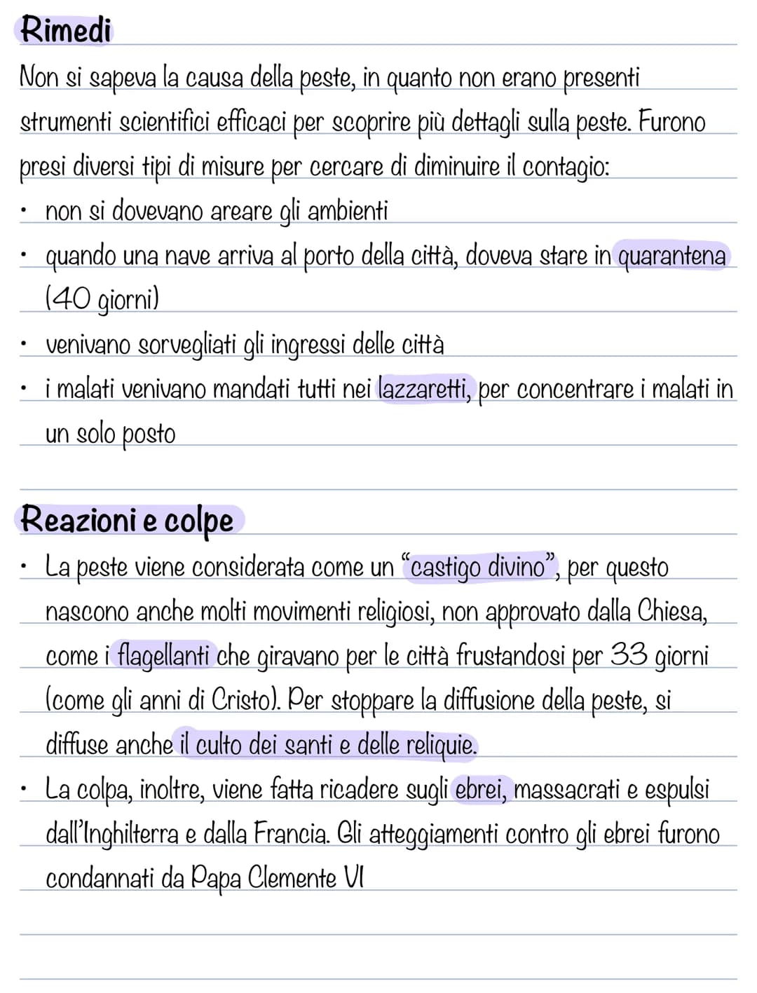 LA PESTE
contesto
squilibrio tra la popolazione e la produzione agricola
squilibrio del clima: le piogge sono abbondanti, di conseguenza ini