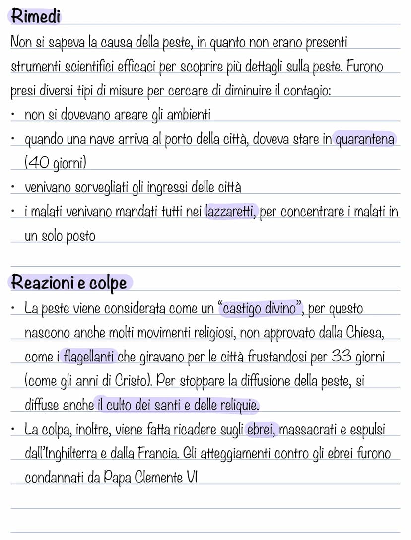 LA PESTE
contesto
squilibrio tra la popolazione e la produzione agricola
squilibrio del clima: le piogge sono abbondanti, di conseguenza ini
