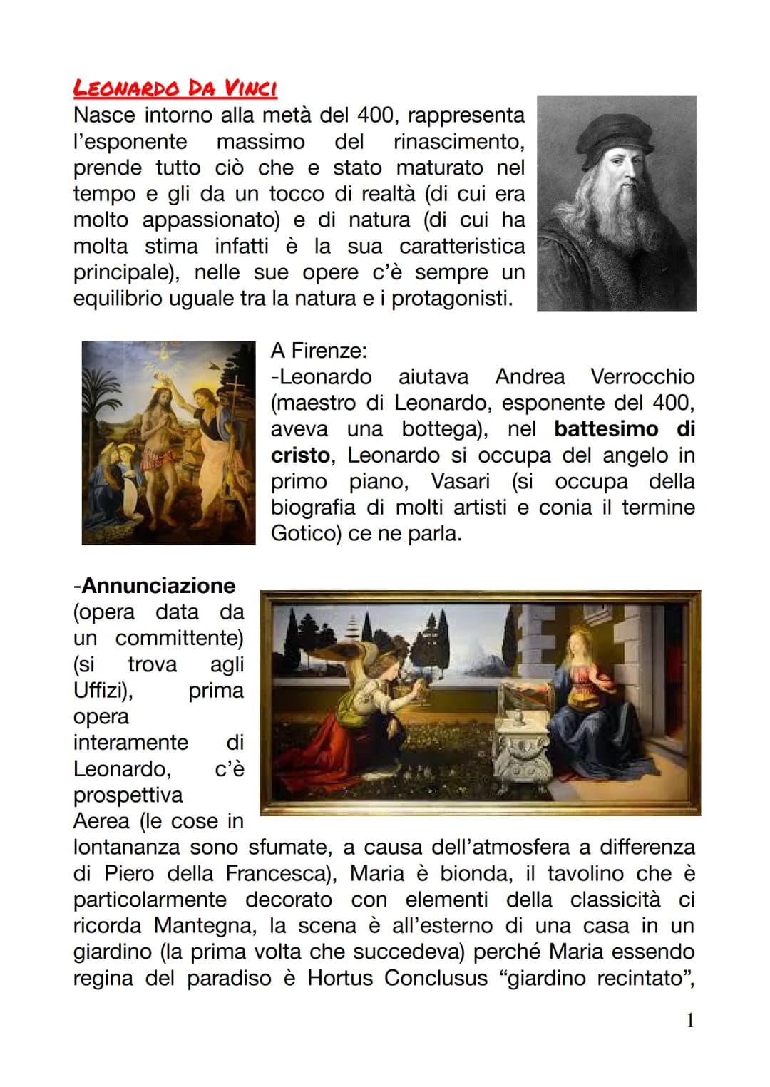 LEONARDO DA VINCI
Nasce intorno alla metà del 400, rappresenta
l'esponente massimo del rinascimento,
prende tutto ciò che e stato maturato n