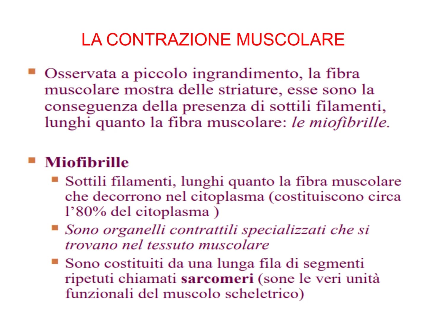 Il sistema muscolare è l'insieme di tutti
i muscoli, ovvero degli organi attivi del
movimento; essi sviluppano una forza
in grado di permett