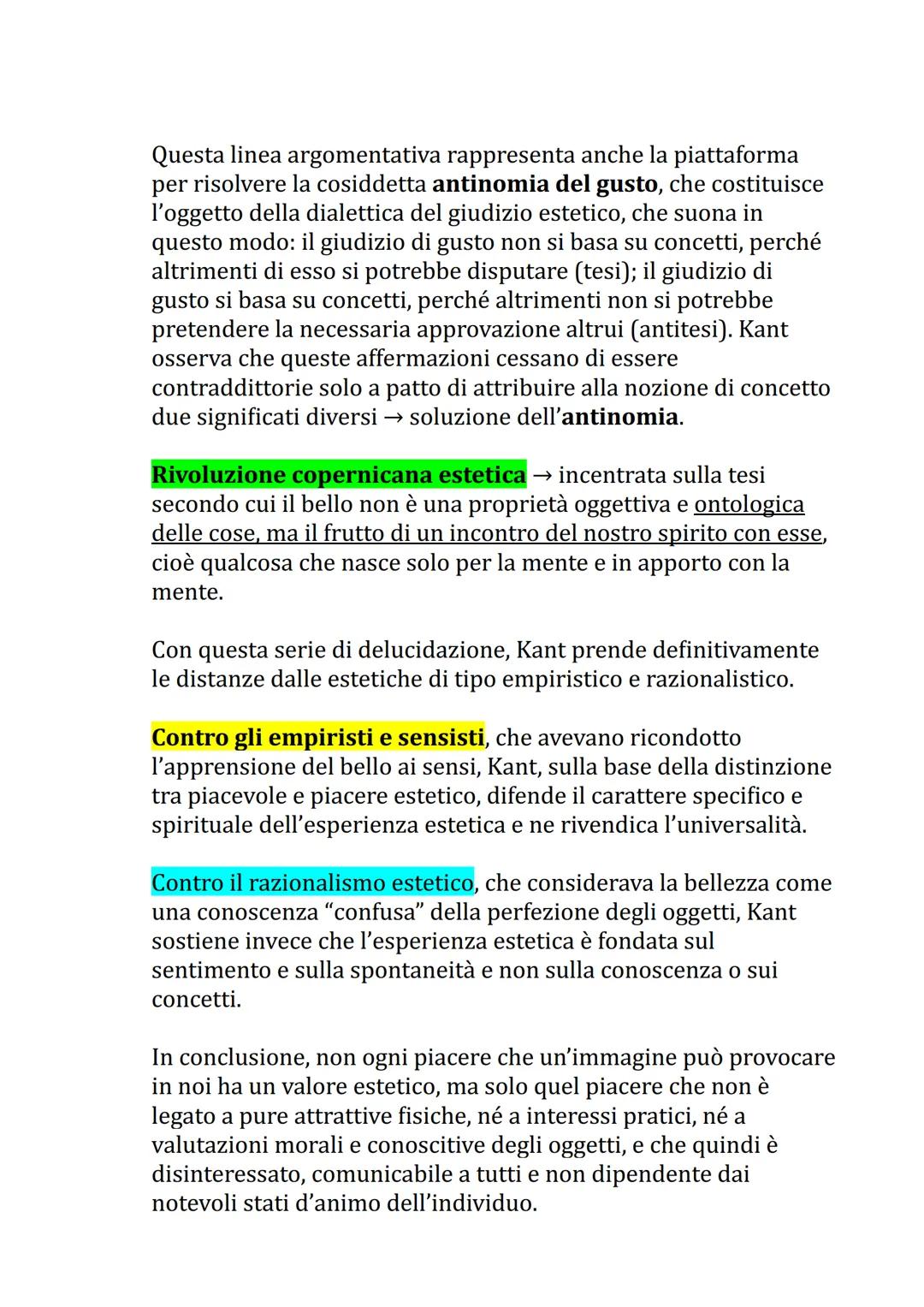 CRITICA DEL GIUDIZIO
La critica del giudizio di Kant muove da una sorta di “dualismo"
lasciato aperto dalle prime due critiche:
Dalla critic