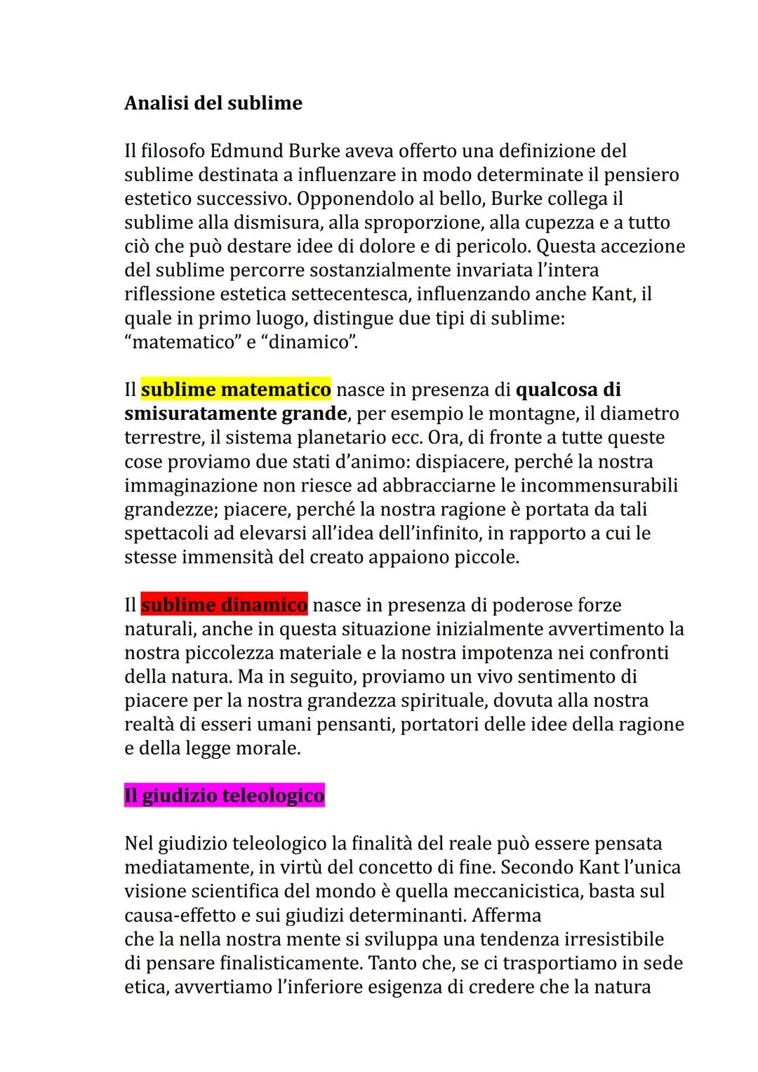 CRITICA DEL GIUDIZIO
La critica del giudizio di Kant muove da una sorta di “dualismo"
lasciato aperto dalle prime due critiche:
Dalla critic