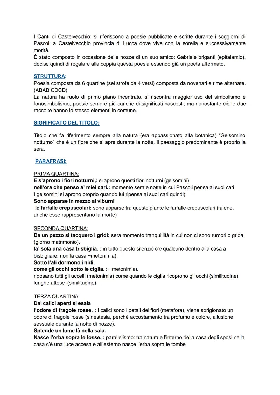 Il Decadentismo
(movimento storico letterario in cui sono presenti due autori molto noti, Pascoli e
D'annunzio).
Il decadentismo deriva dal 