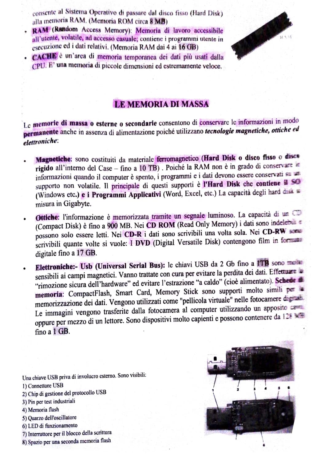 COMPONENTI HARDWARE
L'ARCHITETTURA DI VON NEUMANN
L'architettura (o modello struttural) di un
sistema indica come le sue parti sono connesse