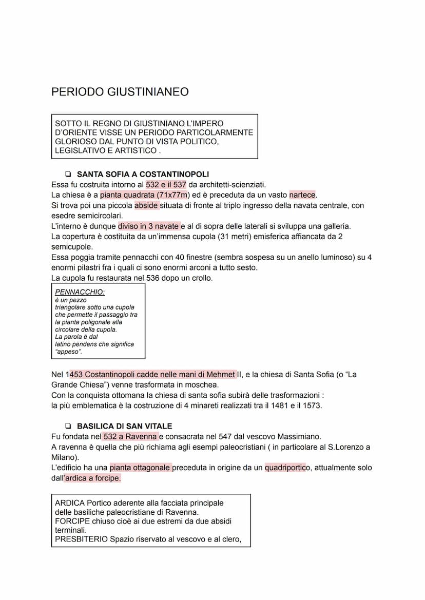 ARTE A RAVENNA
Dopo la morte di Teodosio il Grande, l'Impero Romano fu diviso in due parti, Oriente (con
capitale Costantinopoli) e Occident