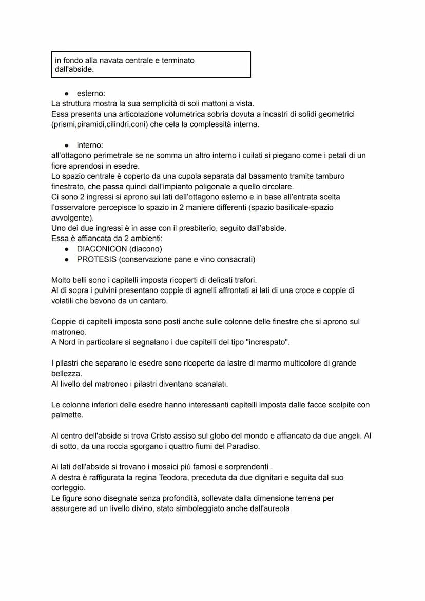 ARTE A RAVENNA
Dopo la morte di Teodosio il Grande, l'Impero Romano fu diviso in due parti, Oriente (con
capitale Costantinopoli) e Occident